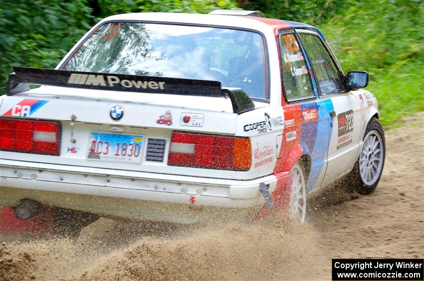 Calvin Cooper / Kelsey Stephens BMW 318is on SS1, Steamboat I.