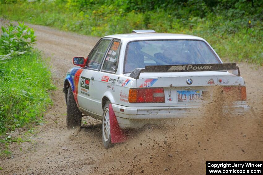 Calvin Cooper / Kelsey Stephens BMW 318is on SS1, Steamboat I.