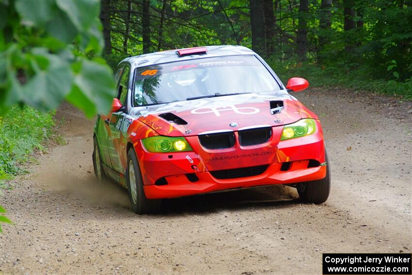 George Hammerbeck / Lewis May BMW 335xi on SS1, Steamboat I.