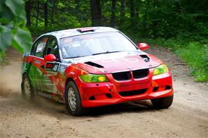 George Hammerbeck / Lewis May BMW 335xi on SS1, Steamboat I.