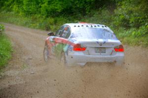 George Hammerbeck / Lewis May BMW 335xi on SS1, Steamboat I.