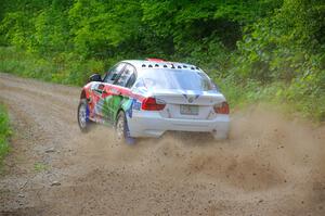 George Hammerbeck / Lewis May BMW 335xi on SS1, Steamboat I.