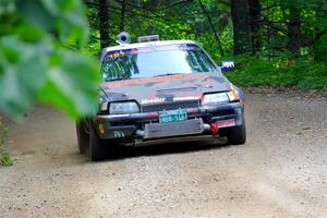 Bret Hunter / Kubo Kordisch Honda CRX on SS1, Steamboat I.