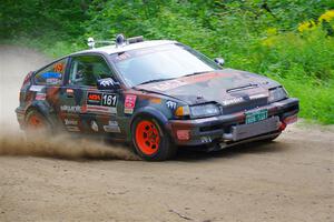 Bret Hunter / Kubo Kordisch Honda CRX on SS1, Steamboat I.