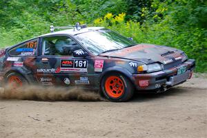 Bret Hunter / Kubo Kordisch Honda CRX on SS1, Steamboat I.