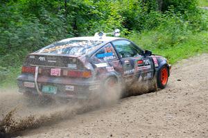 Bret Hunter / Kubo Kordisch Honda CRX on SS1, Steamboat I.