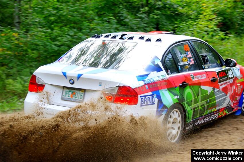 George Hammerbeck / Lewis May BMW 335xi on SS1, Steamboat I.