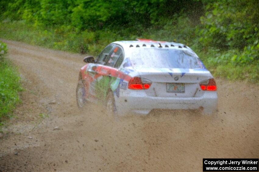 George Hammerbeck / Lewis May BMW 335xi on SS1, Steamboat I.