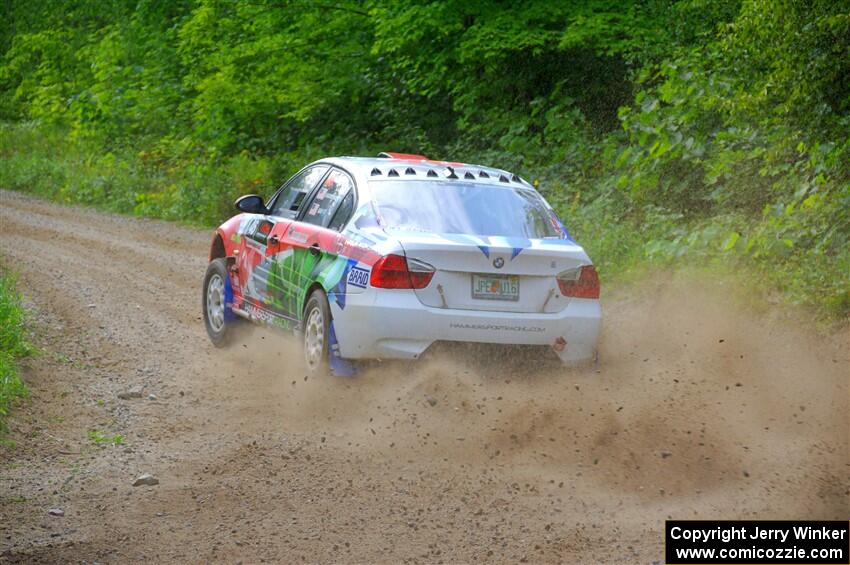 George Hammerbeck / Lewis May BMW 335xi on SS1, Steamboat I.