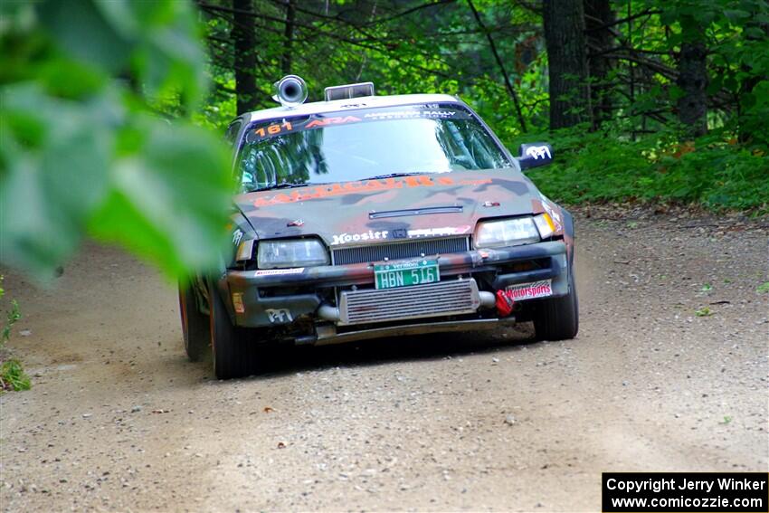 Bret Hunter / Kubo Kordisch Honda CRX on SS1, Steamboat I.