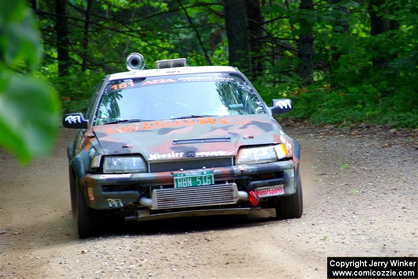 Bret Hunter / Kubo Kordisch Honda CRX on SS1, Steamboat I.