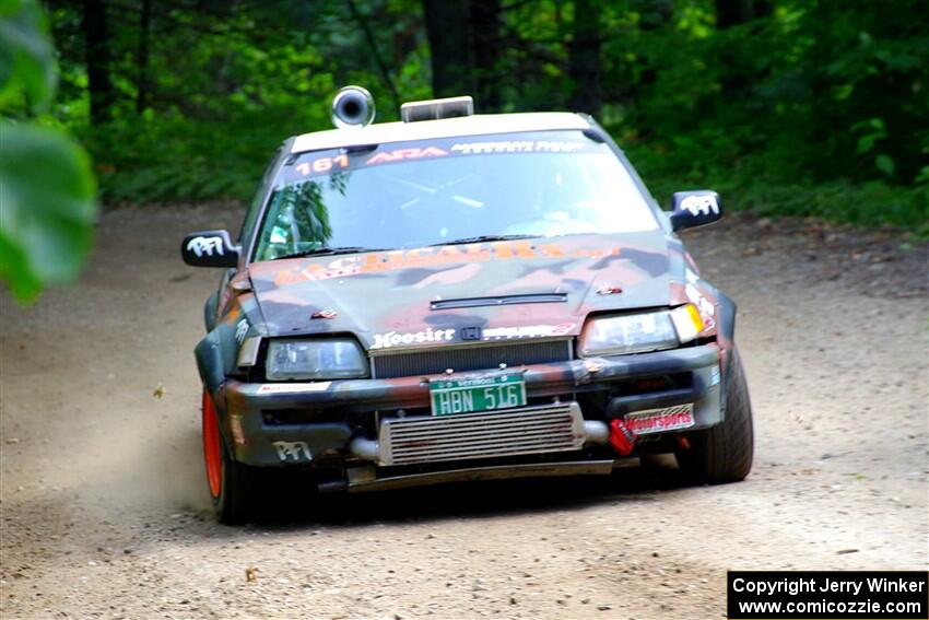 Bret Hunter / Kubo Kordisch Honda CRX on SS1, Steamboat I.