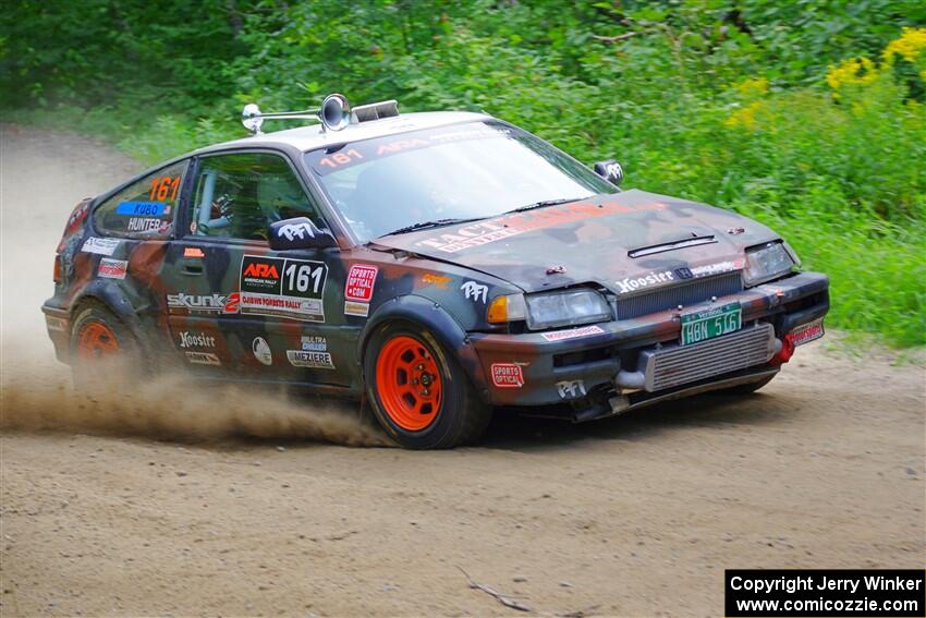 Bret Hunter / Kubo Kordisch Honda CRX on SS1, Steamboat I.