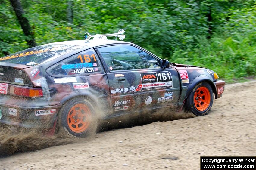 Bret Hunter / Kubo Kordisch Honda CRX on SS1, Steamboat I.