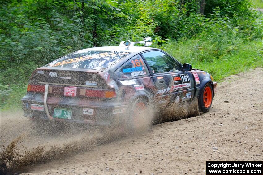 Bret Hunter / Kubo Kordisch Honda CRX on SS1, Steamboat I.