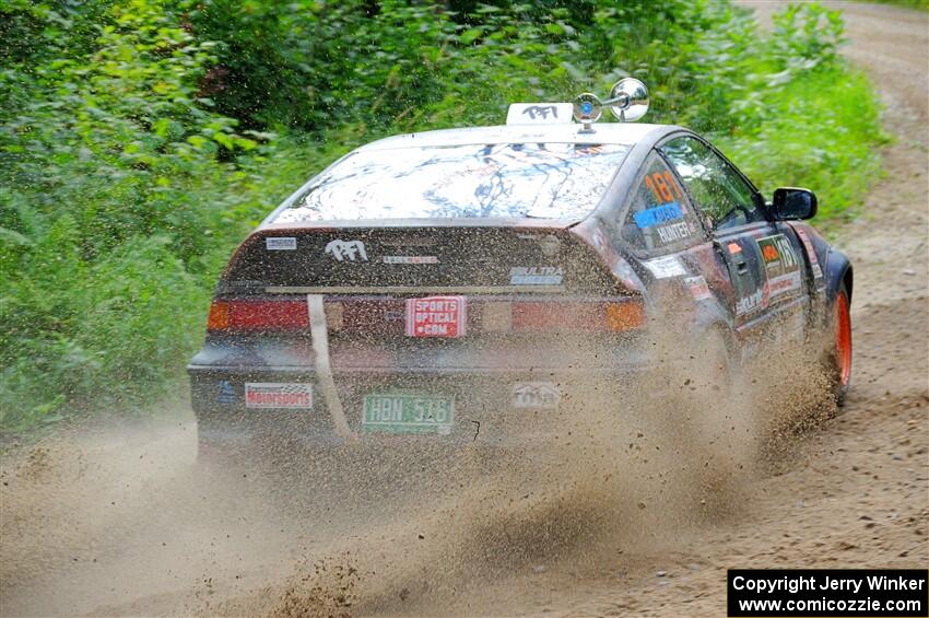 Bret Hunter / Kubo Kordisch Honda CRX on SS1, Steamboat I.