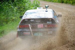 Bret Hunter / Kubo Kordisch Honda CRX on SS1, Steamboat I.