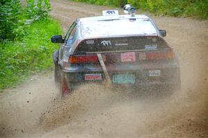 Bret Hunter / Kubo Kordisch Honda CRX on SS1, Steamboat I.