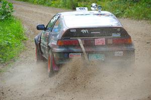 Bret Hunter / Kubo Kordisch Honda CRX on SS1, Steamboat I.