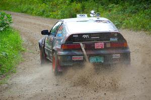 Bret Hunter / Kubo Kordisch Honda CRX on SS1, Steamboat I.