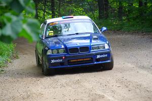 Ryan George / Heather Stieber-George BMW M3 on SS11, Height O' Land II. on SS1, Steamboat I.