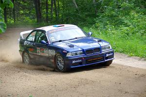 Ryan George / Heather Stieber-George BMW M3 on SS11, Height O' Land II. on SS1, Steamboat I.