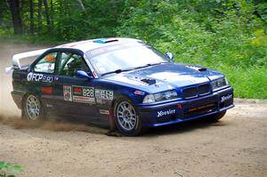 Ryan George / Heather Stieber-George BMW M3 on SS11, Height O' Land II. on SS1, Steamboat I.