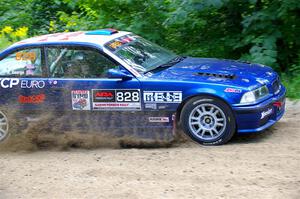 Ryan George / Heather Stieber-George BMW M3 on SS11, Height O' Land II. on SS1, Steamboat I.