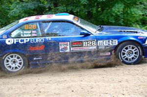 Ryan George / Heather Stieber-George BMW M3 on SS11, Height O' Land II. on SS1, Steamboat I.