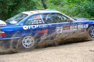 Ryan George / Heather Stieber-George BMW M3 on SS11, Height O' Land II. on SS1, Steamboat I.