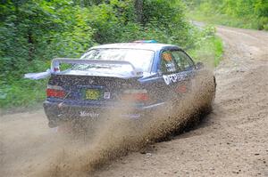 Ryan George / Heather Stieber-George BMW M3 on SS11, Height O' Land II. on SS1, Steamboat I.