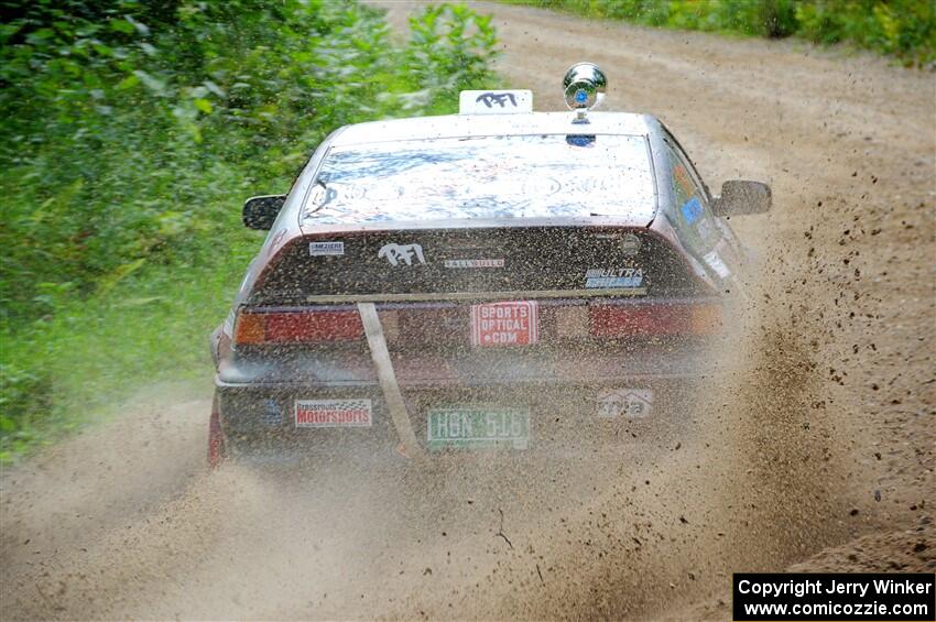 Bret Hunter / Kubo Kordisch Honda CRX on SS1, Steamboat I.