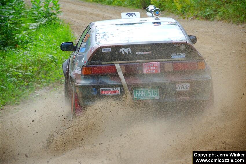 Bret Hunter / Kubo Kordisch Honda CRX on SS1, Steamboat I.