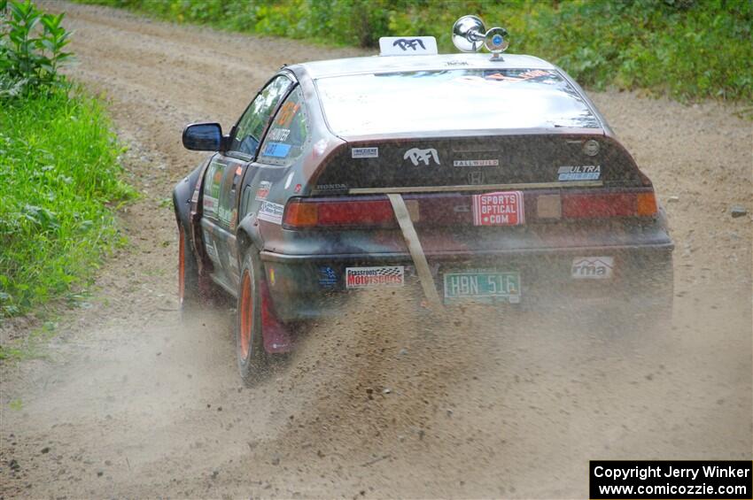 Bret Hunter / Kubo Kordisch Honda CRX on SS1, Steamboat I.