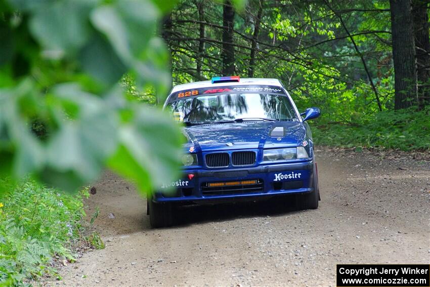 Ryan George / Heather Stieber-George BMW M3 on SS11, Height O' Land II. on SS1, Steamboat I.