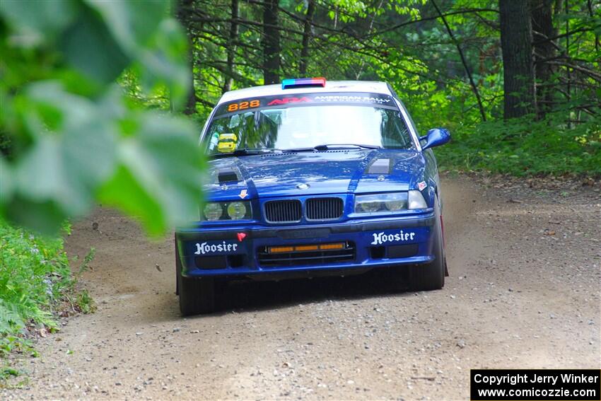 Ryan George / Heather Stieber-George BMW M3 on SS11, Height O' Land II. on SS1, Steamboat I.