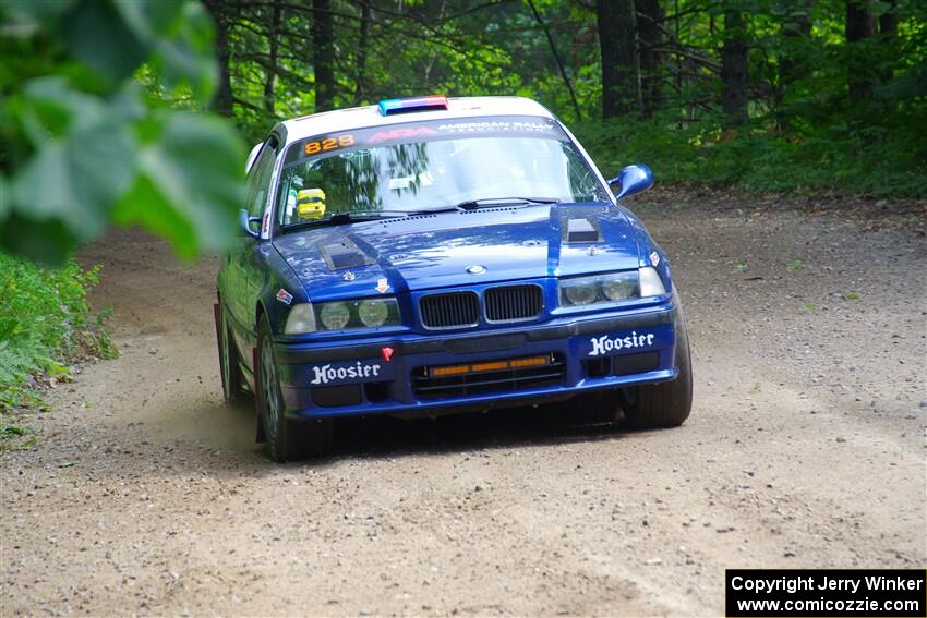 Ryan George / Heather Stieber-George BMW M3 on SS11, Height O' Land II. on SS1, Steamboat I.