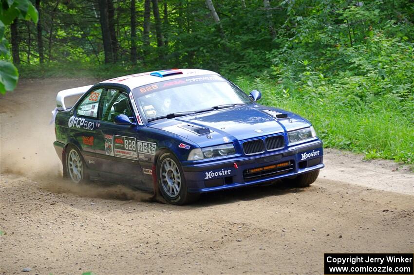 Ryan George / Heather Stieber-George BMW M3 on SS11, Height O' Land II. on SS1, Steamboat I.