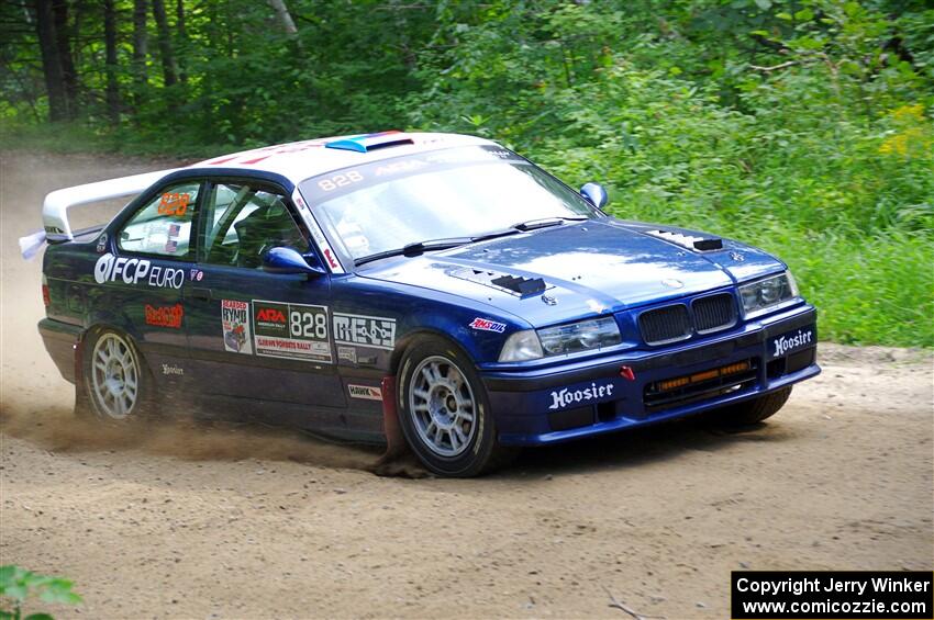 Ryan George / Heather Stieber-George BMW M3 on SS11, Height O' Land II. on SS1, Steamboat I.