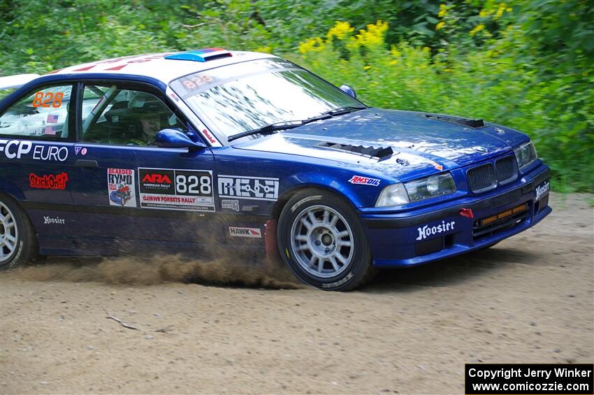 Ryan George / Heather Stieber-George BMW M3 on SS11, Height O' Land II. on SS1, Steamboat I.