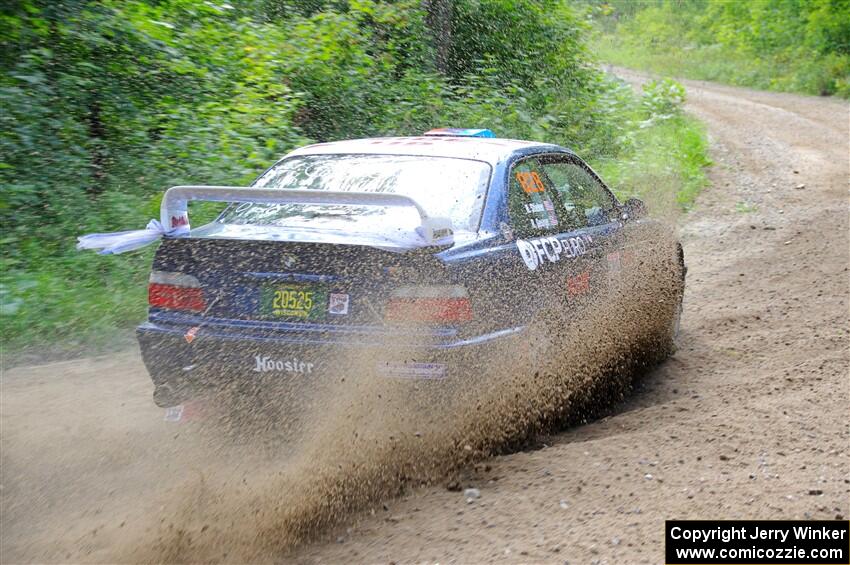 Ryan George / Heather Stieber-George BMW M3 on SS11, Height O' Land II. on SS1, Steamboat I.