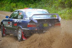 Ryan George / Heather Stieber-George BMW M3 on SS11, Height O' Land II. on SS1, Steamboat I.