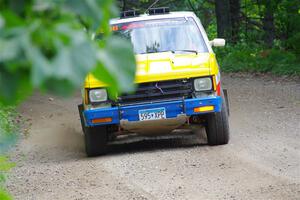 Scott Parrott / Ian Holmes Chevy S-10 on SS1, Steamboat I.