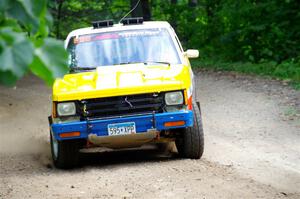 Scott Parrott / Ian Holmes Chevy S-10 on SS1, Steamboat I.