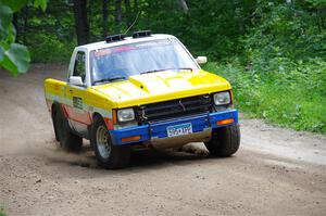 Scott Parrott / Ian Holmes Chevy S-10 on SS1, Steamboat I.