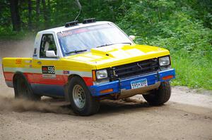 Scott Parrott / Ian Holmes Chevy S-10 on SS1, Steamboat I.