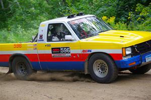 Scott Parrott / Ian Holmes Chevy S-10 on SS1, Steamboat I.