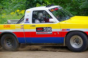 Scott Parrott / Ian Holmes Chevy S-10 on SS1, Steamboat I.