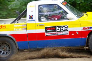 Scott Parrott / Ian Holmes Chevy S-10 on SS1, Steamboat I.