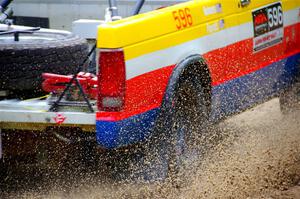 Scott Parrott / Ian Holmes Chevy S-10 on SS1, Steamboat I.